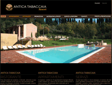 Tablet Screenshot of anticatabaccaiaresort.com